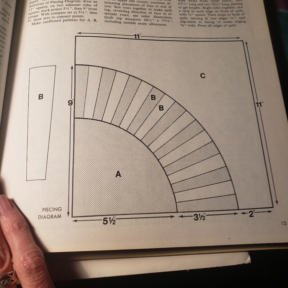 Vintage The McCall's Book of Quilts 1975 - Picture 9 of 16